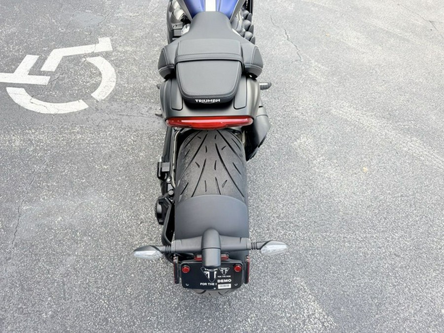 2025 Triumph Rocket 3 Storm R Satin Pacific Blue And Matte Sapphire Black