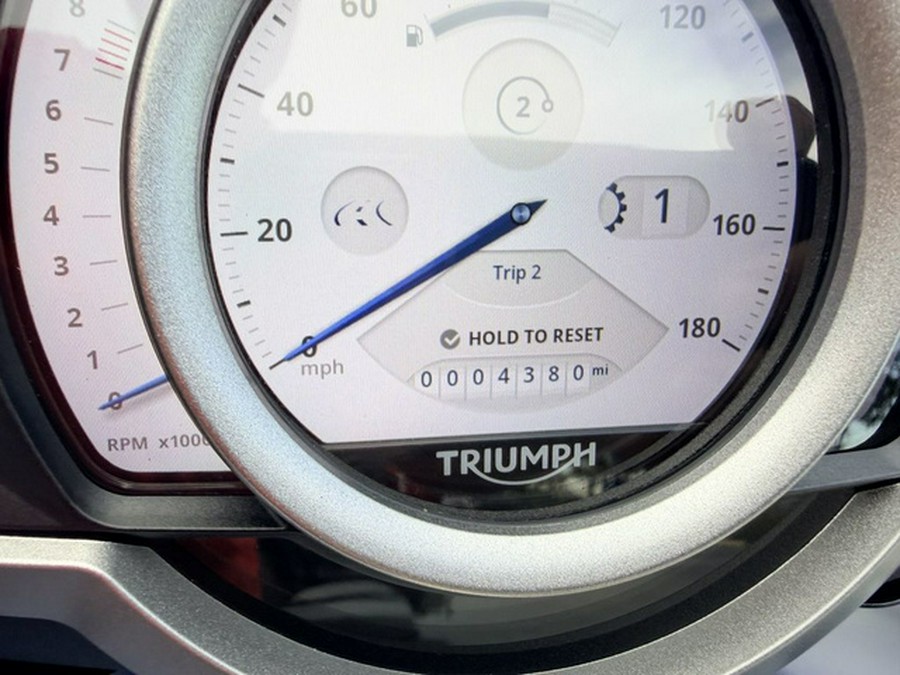 2025 Triumph Rocket 3 Storm R Satin Pacific Blue And Matte Sapphire Black