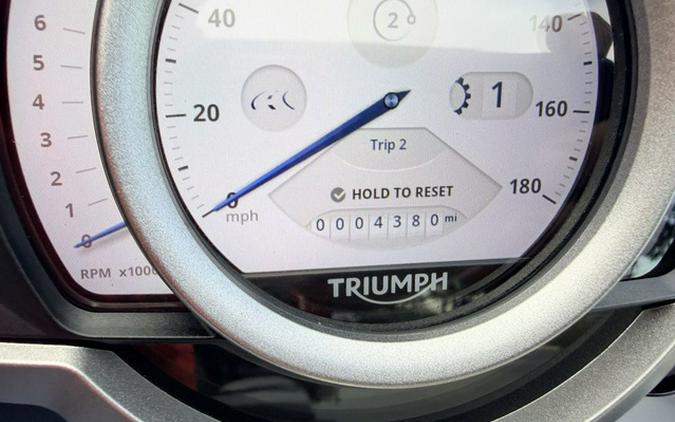 2025 Triumph Rocket 3 Storm R Satin Pacific Blue And Matte Sapphire Black