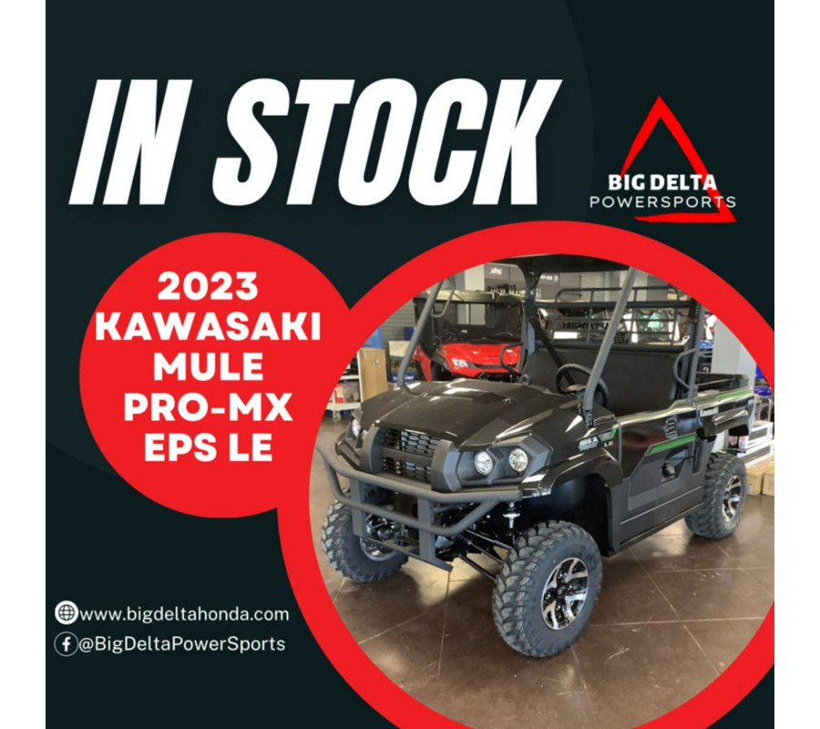 2023 Kawasaki Mule Pro-MX™ EPS LE