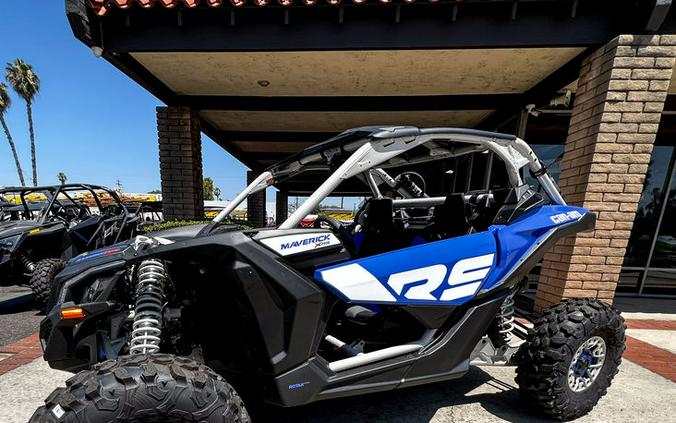 2023 Can-Am® Maverick X3 X rs Turbo RR Intense Blue / Carbon Black / Chalk Grey