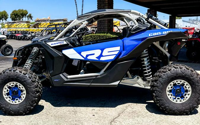 2023 Can-Am® Maverick X3 X rs Turbo RR Intense Blue / Carbon Black / Chalk Grey