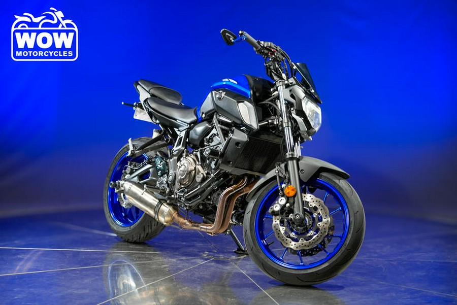 2020 Yamaha MT07 MT 07 MT-07