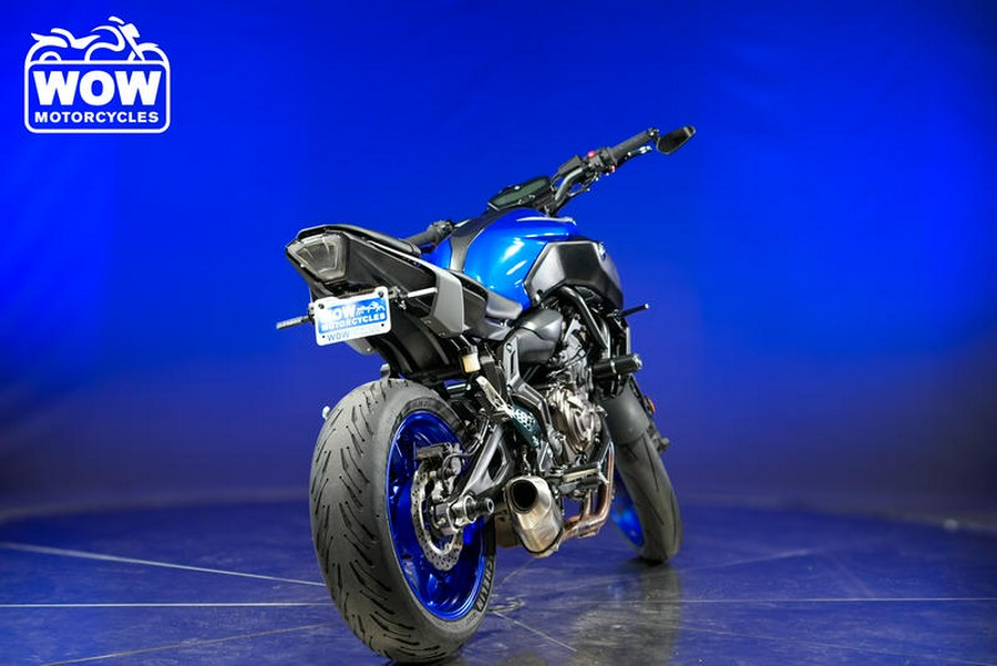 2020 Yamaha MT07 MT 07 MT-07