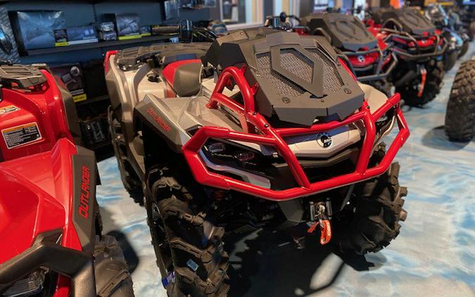 2024 Can-Am Outlander X MR 1000R Silver & Red