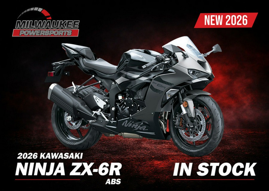 2026 Kawasaki Ninja ZX-6R ABS