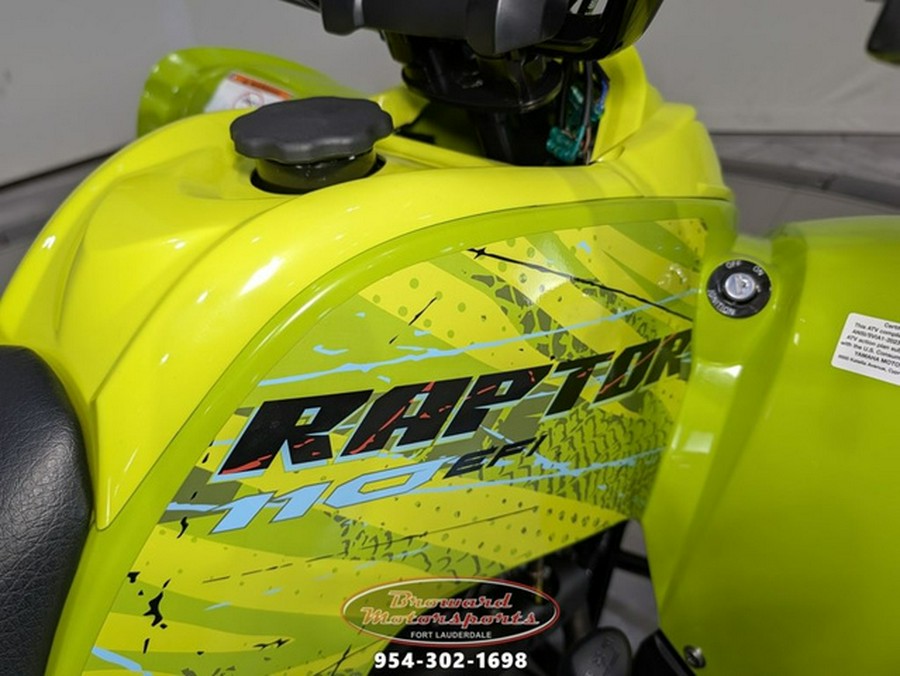 2026 Yamaha Raptor 110