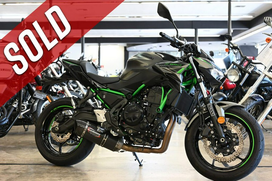 2023 Kawasaki Z650 ABS