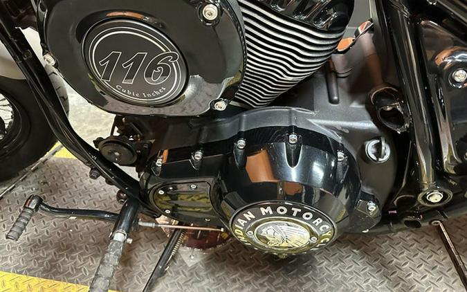 2023 Indian Chief Bobber Dark Horse Silver Quartz Smoke