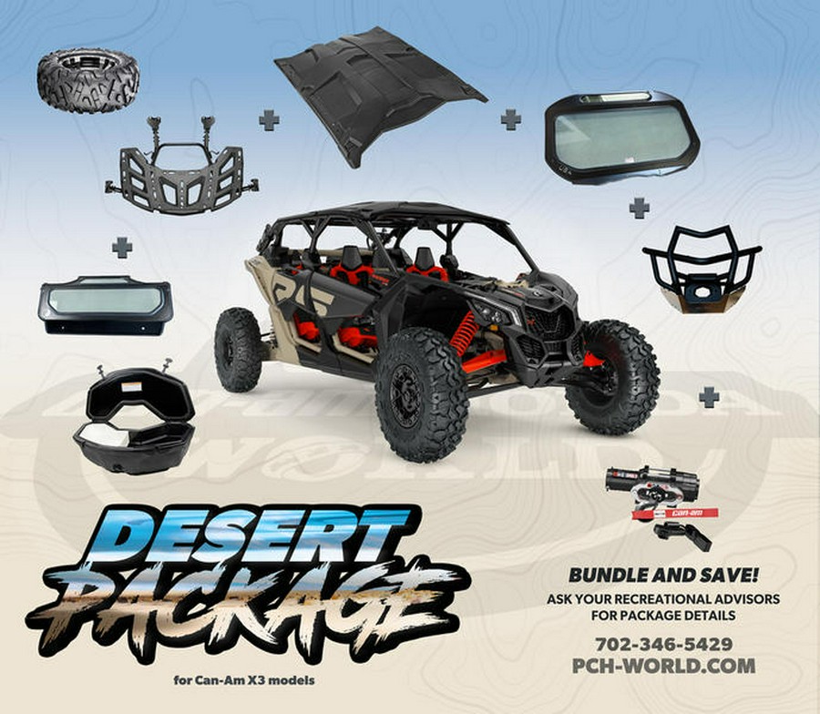 2024 Can-Am® Maverick X3 MAX X rs Turbo RR with Smart-Shox Fiery Red & Hyper Silver