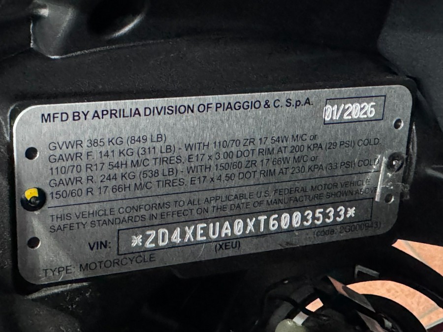 2026 APRILIA RS 457