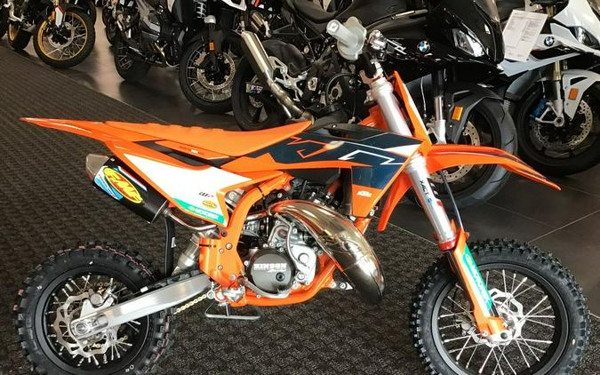 2023 KTM 50 SX Factory Edition First Look [7 Fast Facts, Specs, Photos]