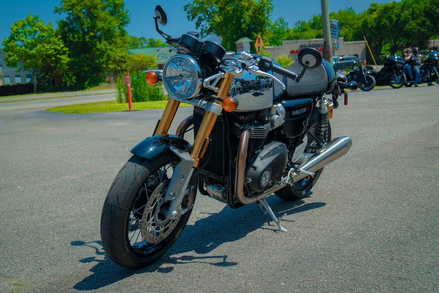 2023 Triumph Thruxton RS Chrome Edition Jet Black