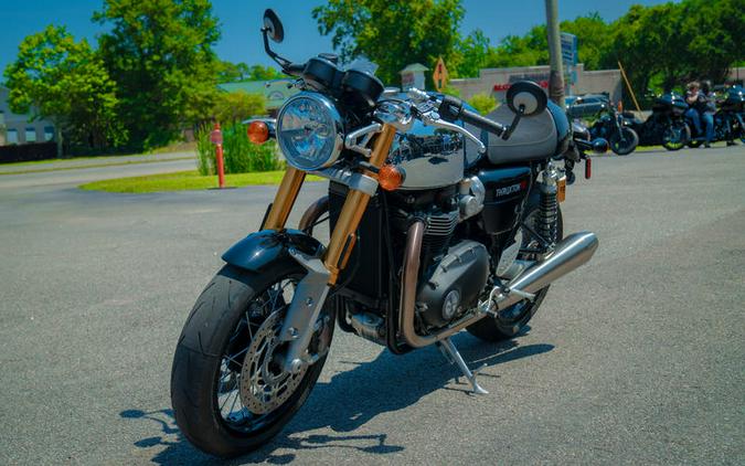 2023 Triumph Thruxton RS Chrome Edition Jet Black