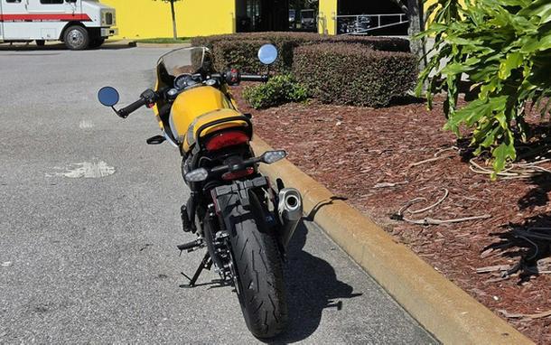 2026 Triumph Thruxton 400 Metallic Racing Yellow / Aluminium Si 400
