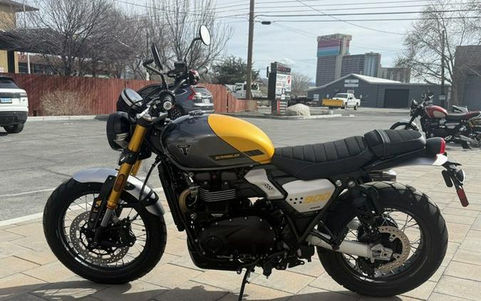 2026 Triumph Scrambler 900 Mineral Grey