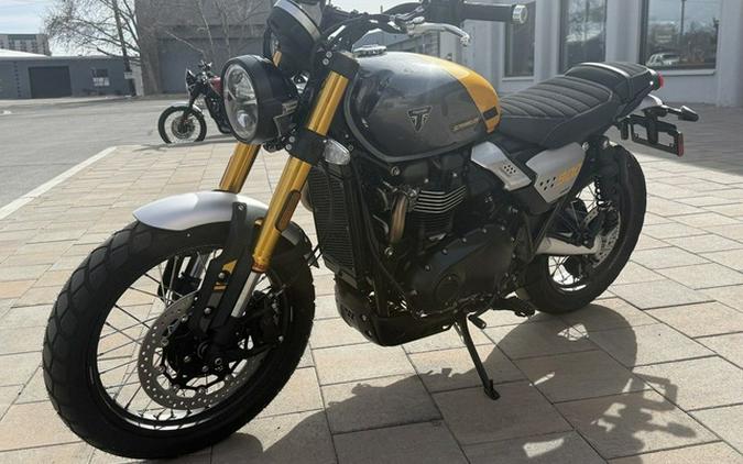 2026 Triumph Scrambler 900 Mineral Grey
