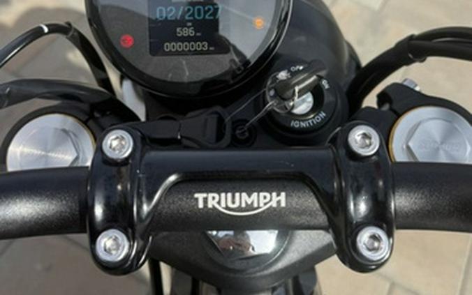 2026 Triumph Scrambler 900 Mineral Grey