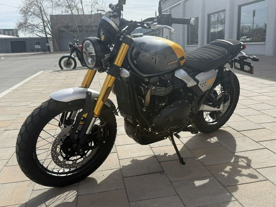2026 Triumph Scrambler 900 Mineral grey