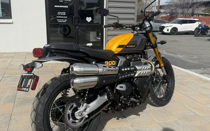 2026 Triumph Scrambler 900 Mineral grey