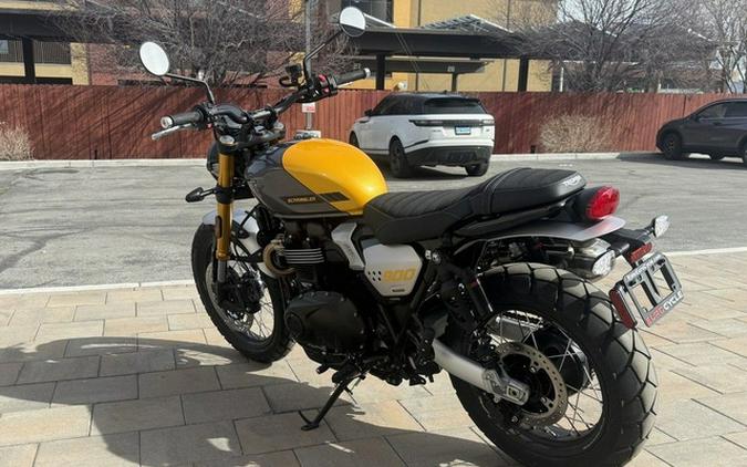 2026 Triumph Scrambler 900 Mineral Grey