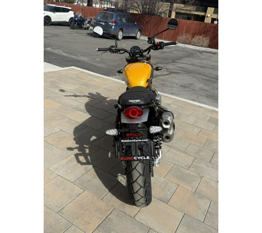 2026 Triumph Scrambler 900 Mineral grey