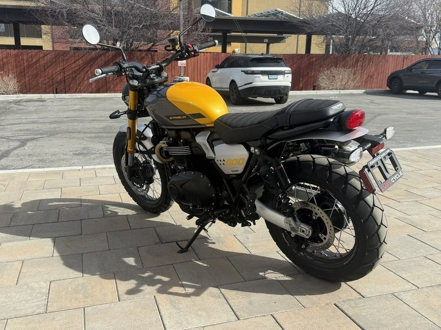 2026 Triumph Scrambler 900 Mineral grey