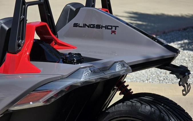 2026 Polaris Slingshot R AutoDrive Radiant Gray with Indy Red Pearl