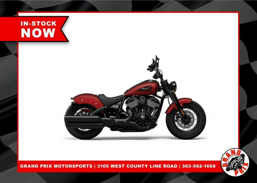 2024 Indian Motorcycle® Chief Bobber Dark Horse® Sunset Red Smoke