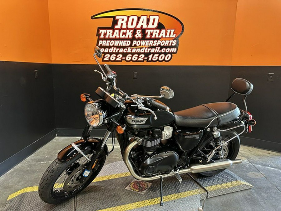 2022 Triumph Bonneville T100 Jet Black
