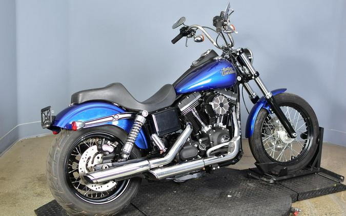 2015 Harley-Davidson Street Bob Superior Blue
