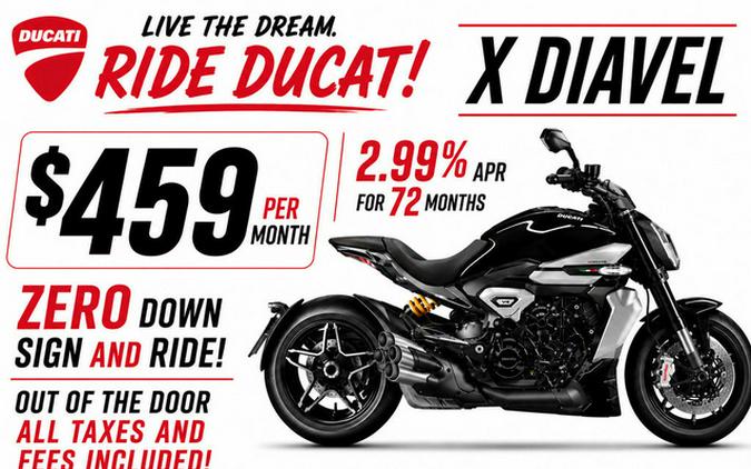 2026 Ducati XDiavel V4 Black Lava V4 Burning Red