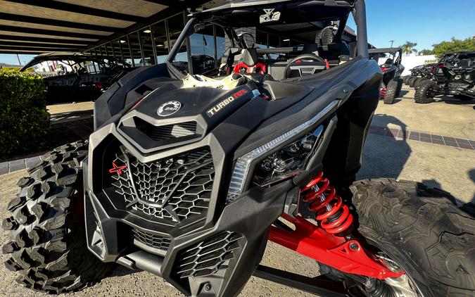 2023 Can-Am® Maverick X3 X rs Turbo RR Desert Tan / Carbon Black / Magma Red