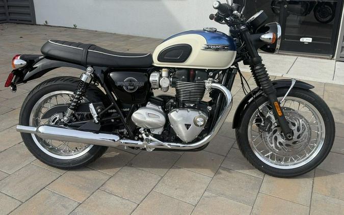 2026 Triumph Bonneville T120 Aegean blue