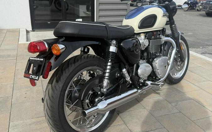 2026 Triumph Bonneville T120 Aegean blue