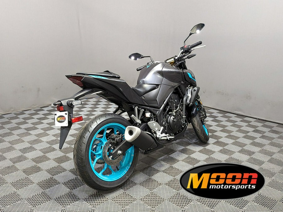 2024 Yamaha MT-03 03 Midnight Cyan