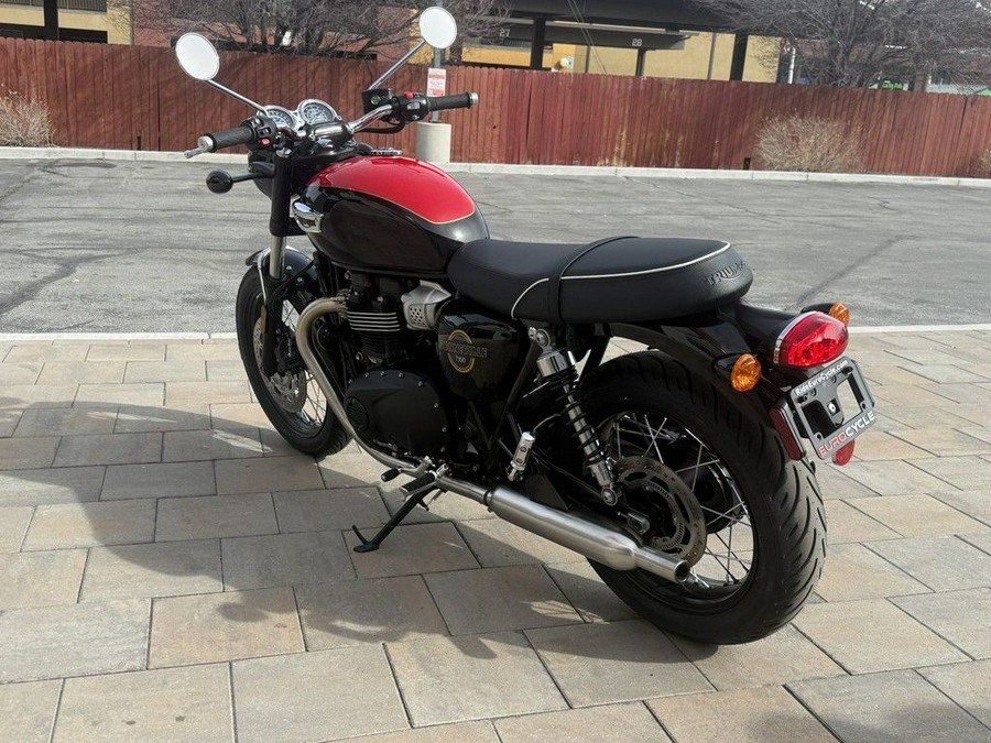 2026 Triumph Bonneville T100 Jet black