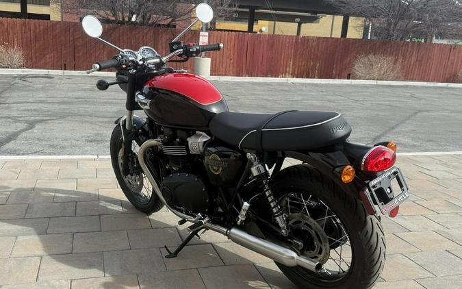 2026 Triumph Bonneville T100 Jet black