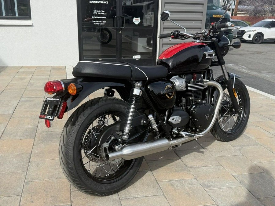 2026 Triumph Bonneville T100 Jet black