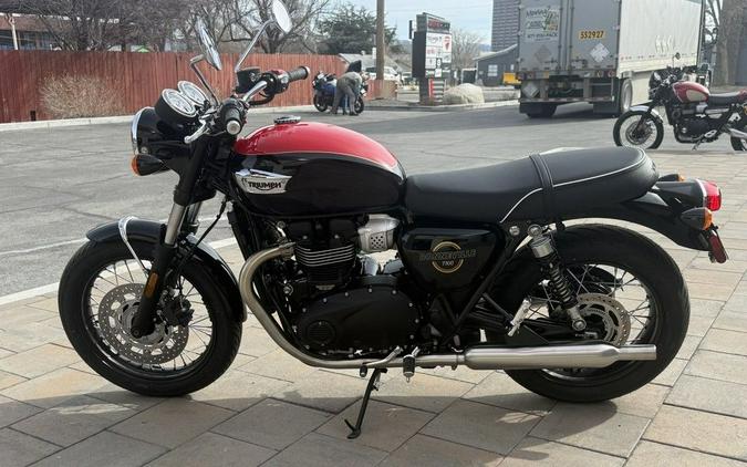 2026 Triumph Bonneville T100 Jet black