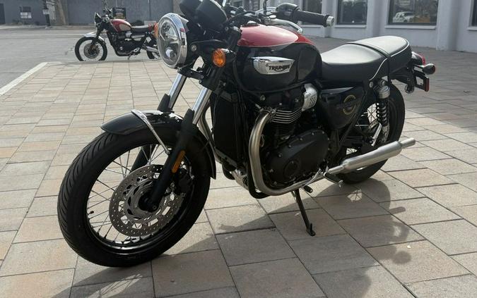 2026 Triumph Bonneville T100 Jet black