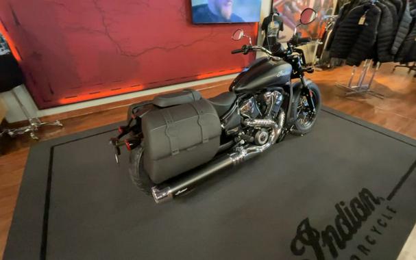 2025 Indian Motorcycle® Super Scout® Black Smoke with Graphics