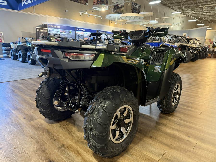 2026 Kawasaki BRUTE FORCE 750 SE EPS Metallic Gold Sparkle Deep Green - 109939