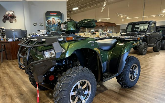 2026 Kawasaki BRUTE FORCE 750 SE EPS Metallic Gold Sparkle Deep Green - 109939