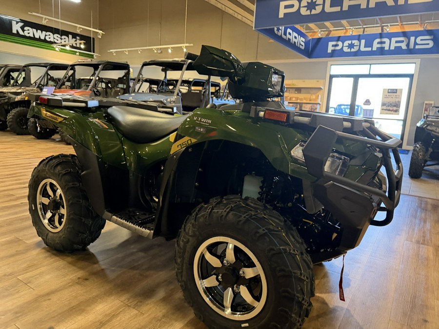 2026 Kawasaki BRUTE FORCE 750 SE EPS Metallic Gold Sparkle Deep Green - 109939