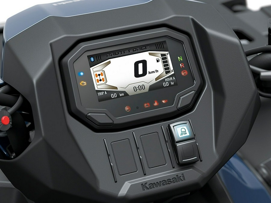 2026 Kawasaki BRUTE FORCE 750 SE EPS Metallic Gold Sparkle Deep Green - 109939