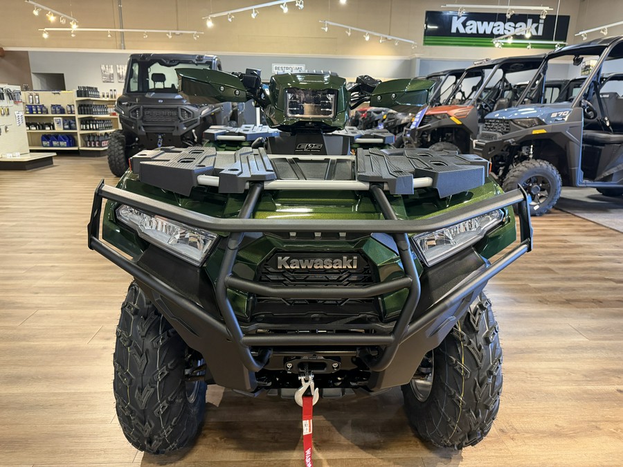 2026 Kawasaki BRUTE FORCE 750 SE EPS Metallic Gold Sparkle Deep Green - 109939