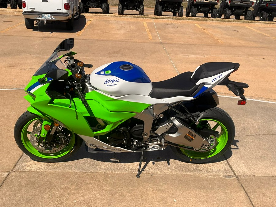 2024 Kawasaki Ninja ZX-6R 40th Anniversary Edition ABS