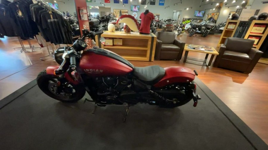 2025 Indian Motorcycle® Scout® Bobber Limited Sunset Red Smoke