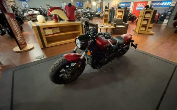 2025 Indian Motorcycle® Scout® Bobber Limited Sunset Red Smoke